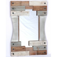 wooden decorative wall mirrors