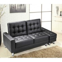 High Quality Comfortable Leather Sofa Bed for Livingroom